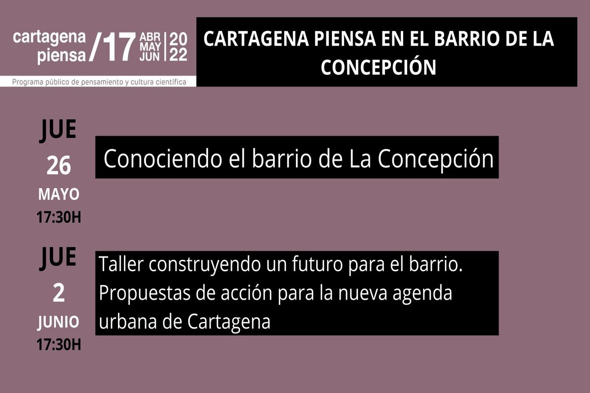 CARTAGENA PIENSA EN BARRIOS: BARRIO DE LA CONCEPCION