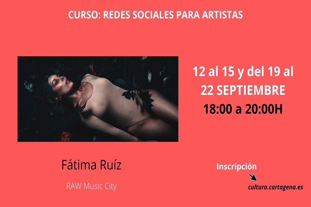 Taller Redes Sociales para artistas  - Fátima Ruíz