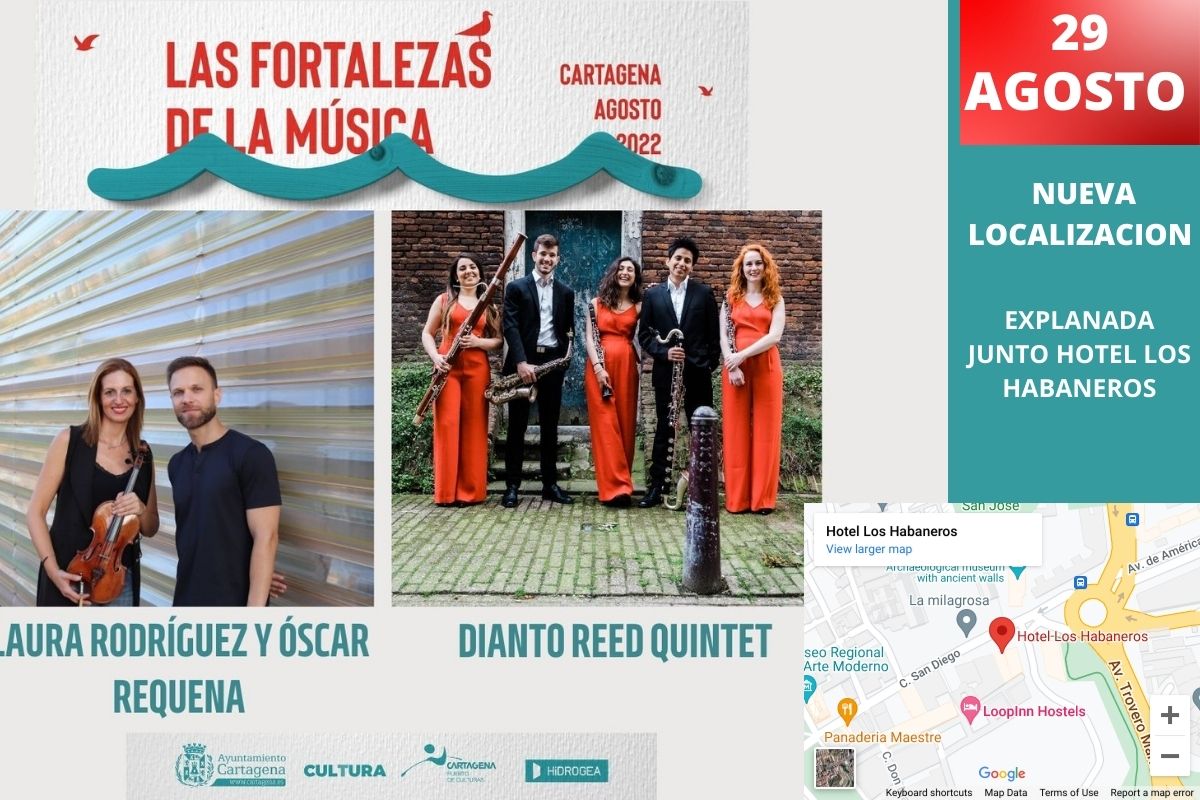 LAS FORTALEZAS DE LA MUSICA: EXPLANADA JUNTO A HOTEL LOS HABANEROS