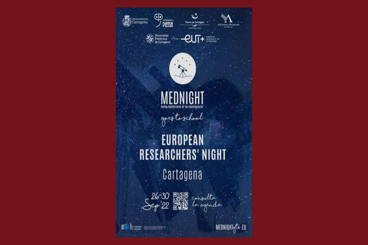 Cartagena Piensa: noche mediterránea de las investigadoras (Mednight GTS) Universidad Politécnica de Cartagena - 26, 27 y 30 de septiembre
