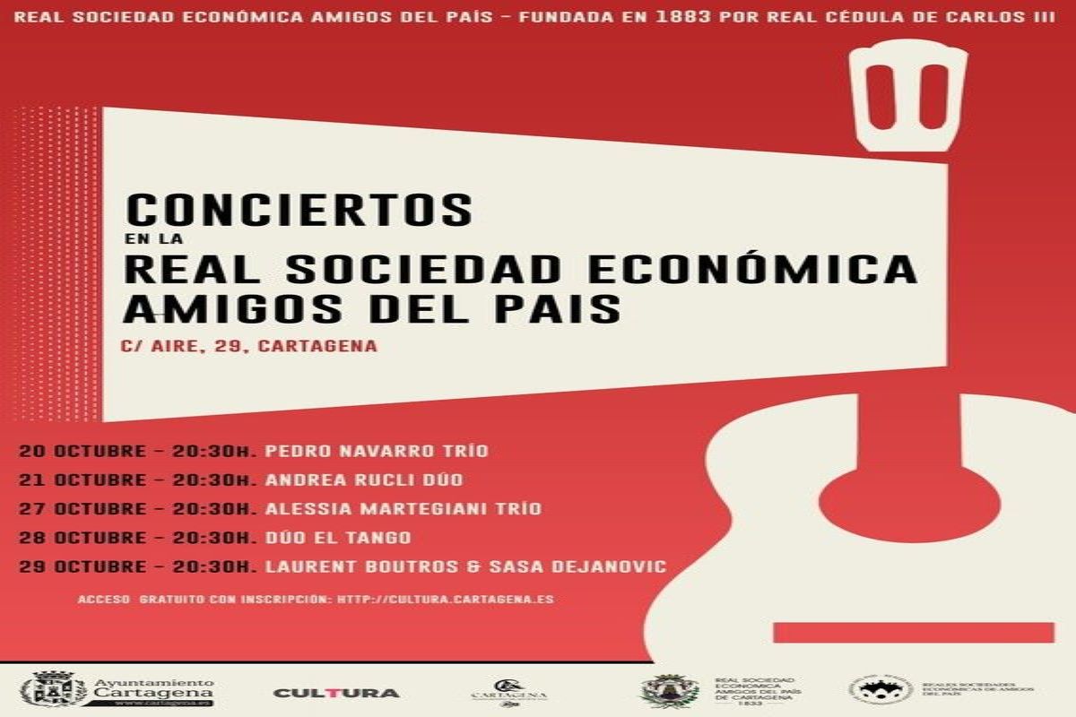Conciertos en la Real Sociedad Económica Amigos del País
