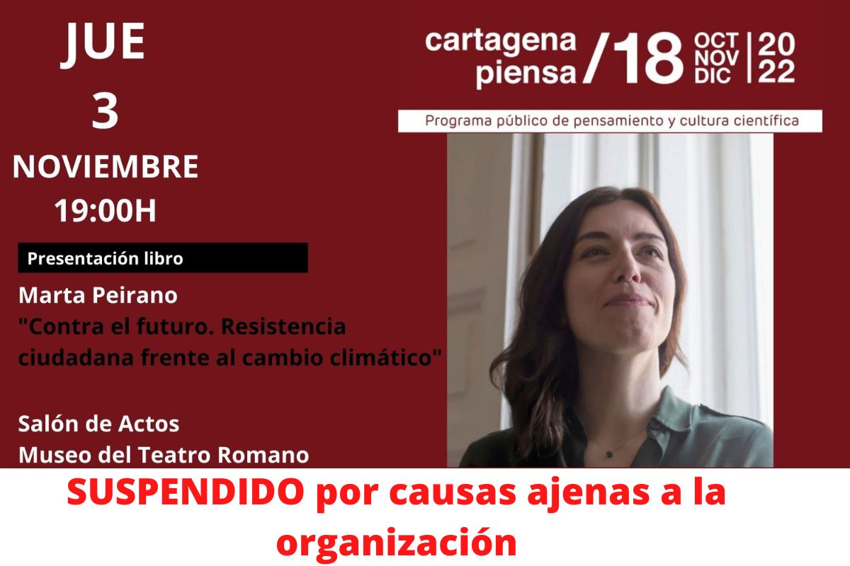 Cartagena Piensa: Presentación libro - Marta Peirano 