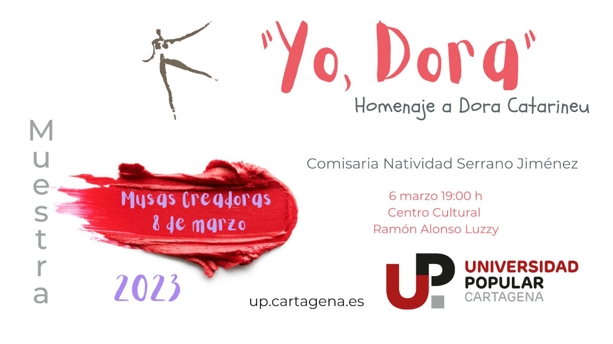 EXPOSICION: ‘Yo, Dora’ Centro Cultural Ramón Alonso Luzzy