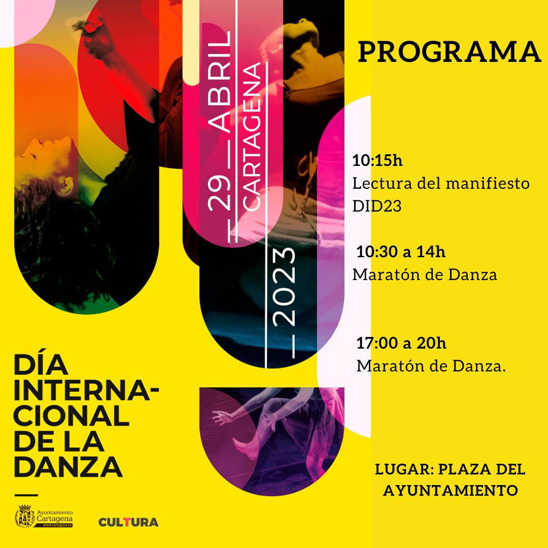29 de Abril Día Internacional de la Danza: Programa de actividades. 