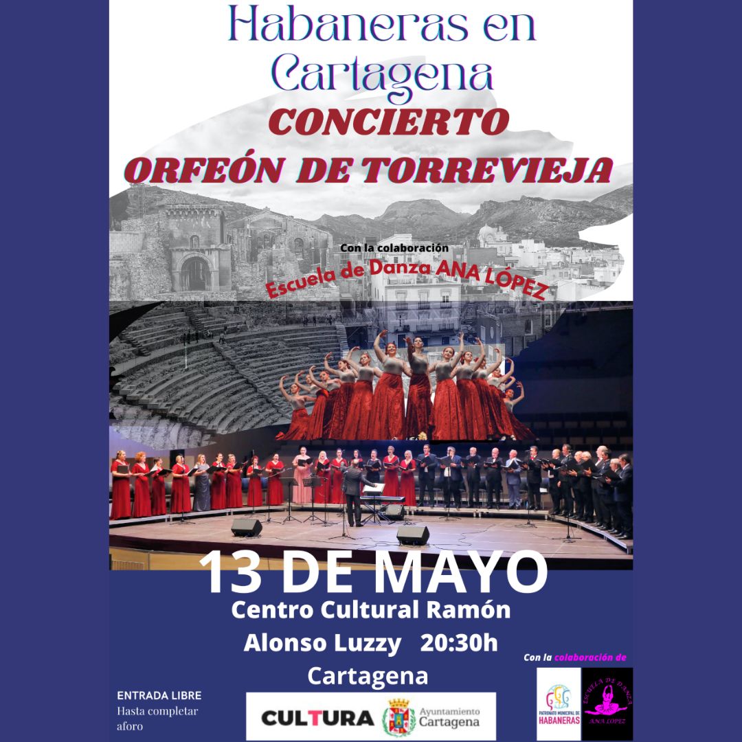 Concierto 'Habaneras en Cartagena'. Orfeón de Torrevieja 