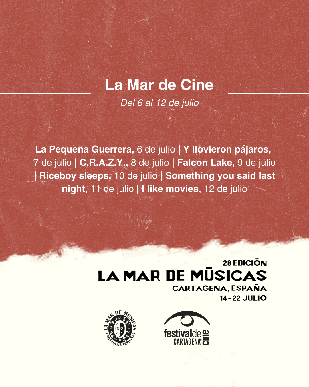 LA MAR DE MUSICAS 2023: La Mar de Cine