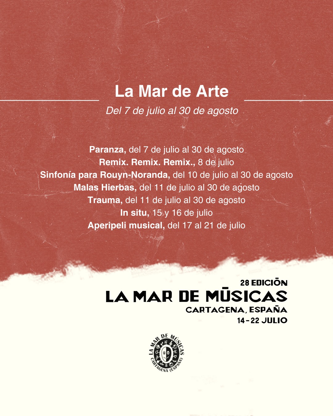 La Mar de Arte: LA MAR DE MUSICAS