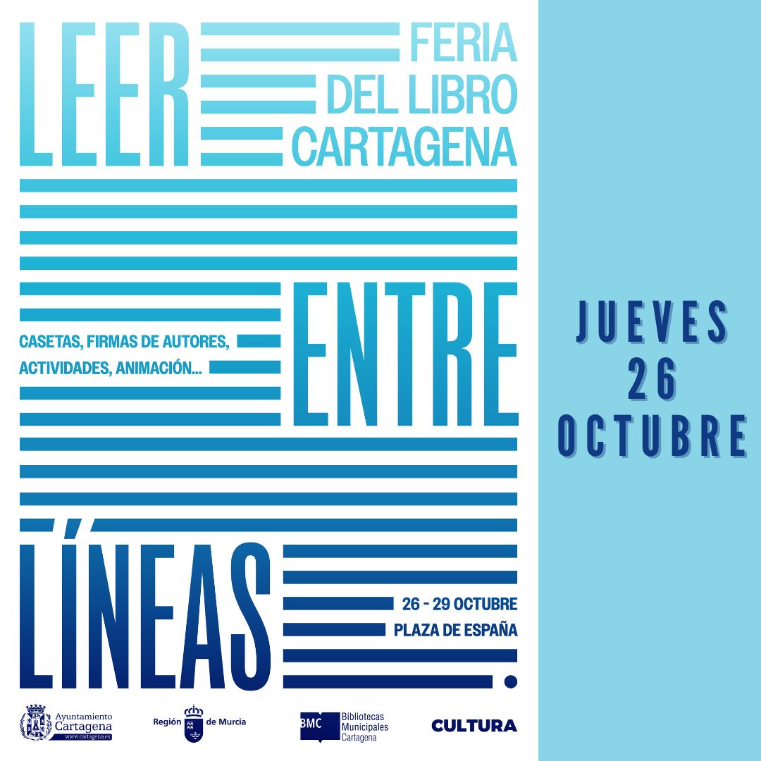 FERIA DEL LIBRO 2023: JUEVES 26 OCTUBRE
