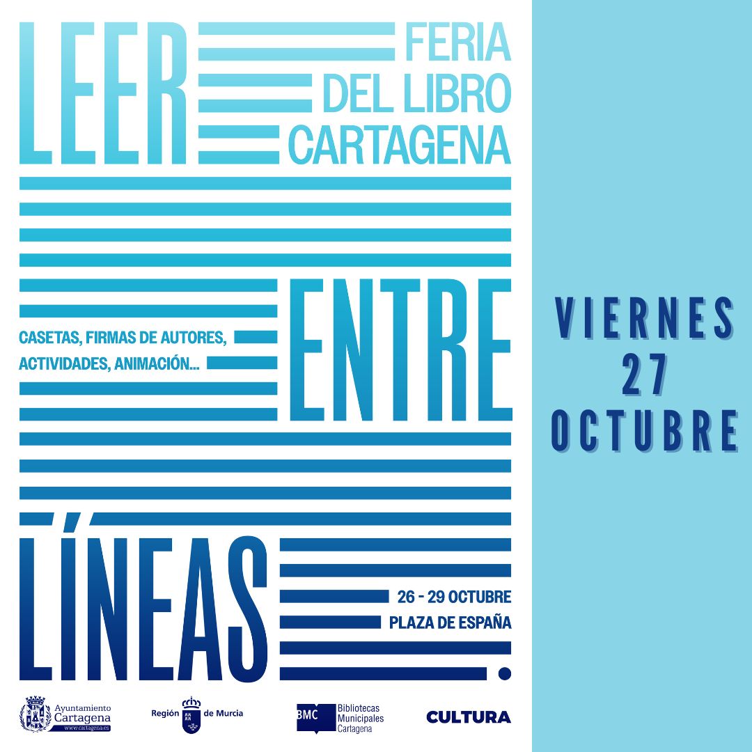 FERIA DEL LIBRO 2023: VIERNES 27 OCTUBRE