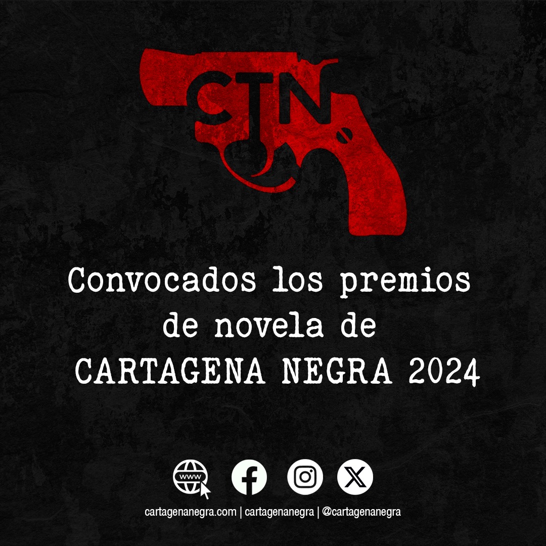  CONVOCADOS LOS PREMIOS DE NOVELA DE CARTAGENA NEGRA 2024