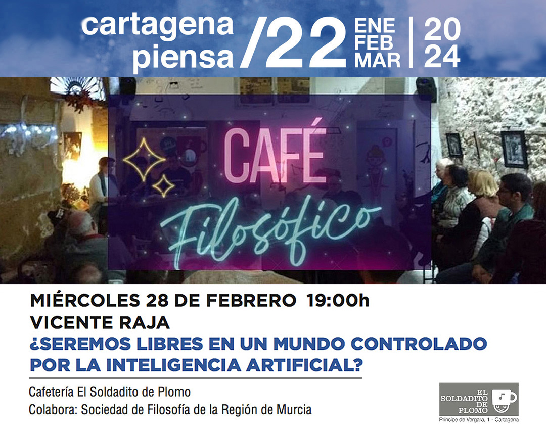  VICENTE RAJA �SEREMOS LIBRES EN UN MUNDO CONTROLADO POR LA INTELIGENCIA ARTIFICIAL?