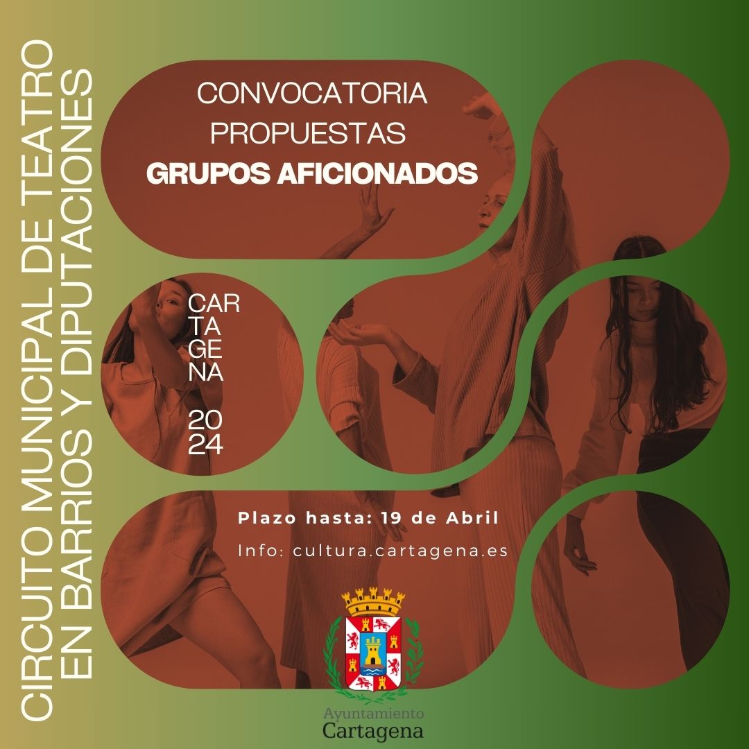 Instrucciones para participacin de Grupos de Teatro Aficionados en Circuito Municipal de Teatro en Barrios y Diputaciones