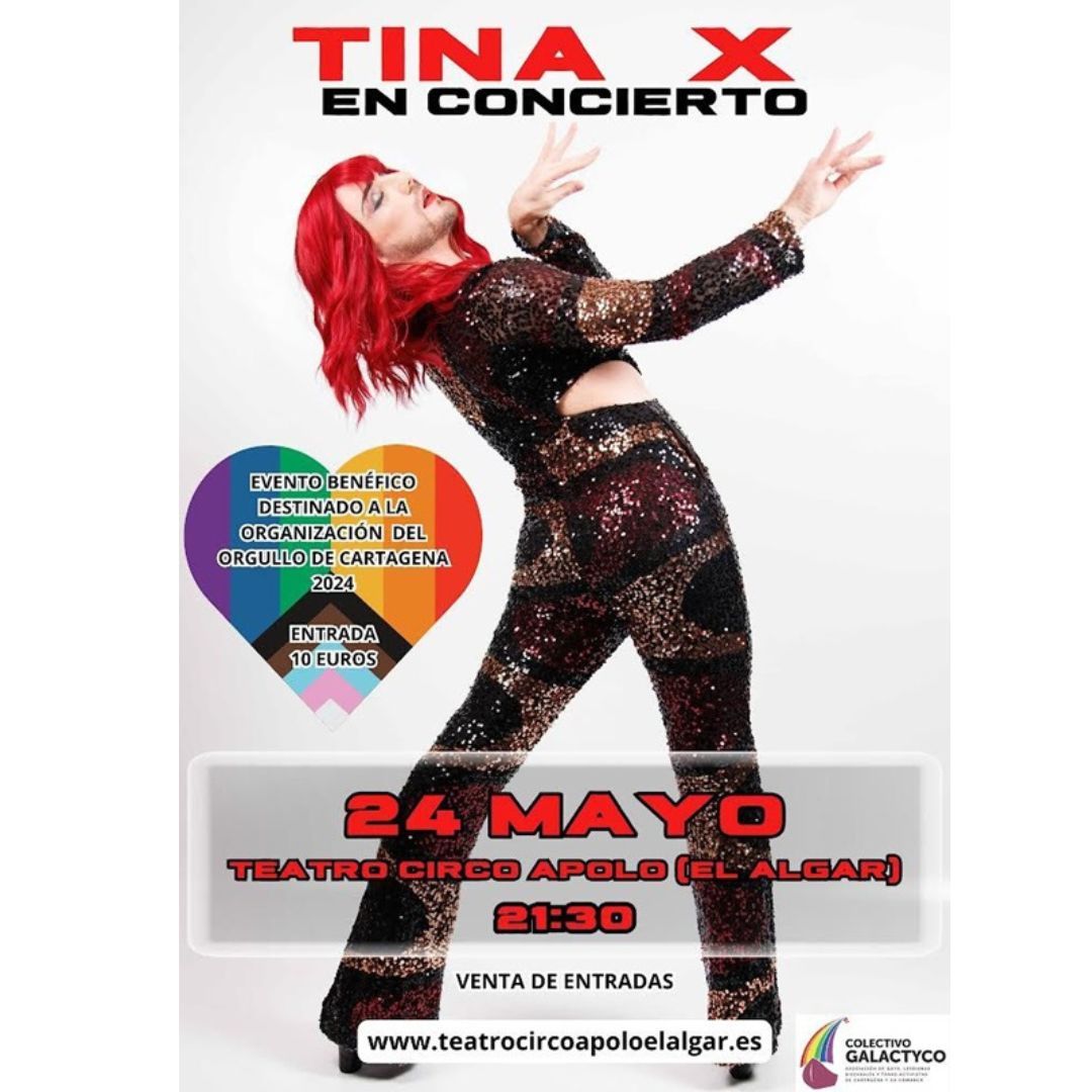     TINA X EN CONCIERTO. Teatro Apolo El Algar 