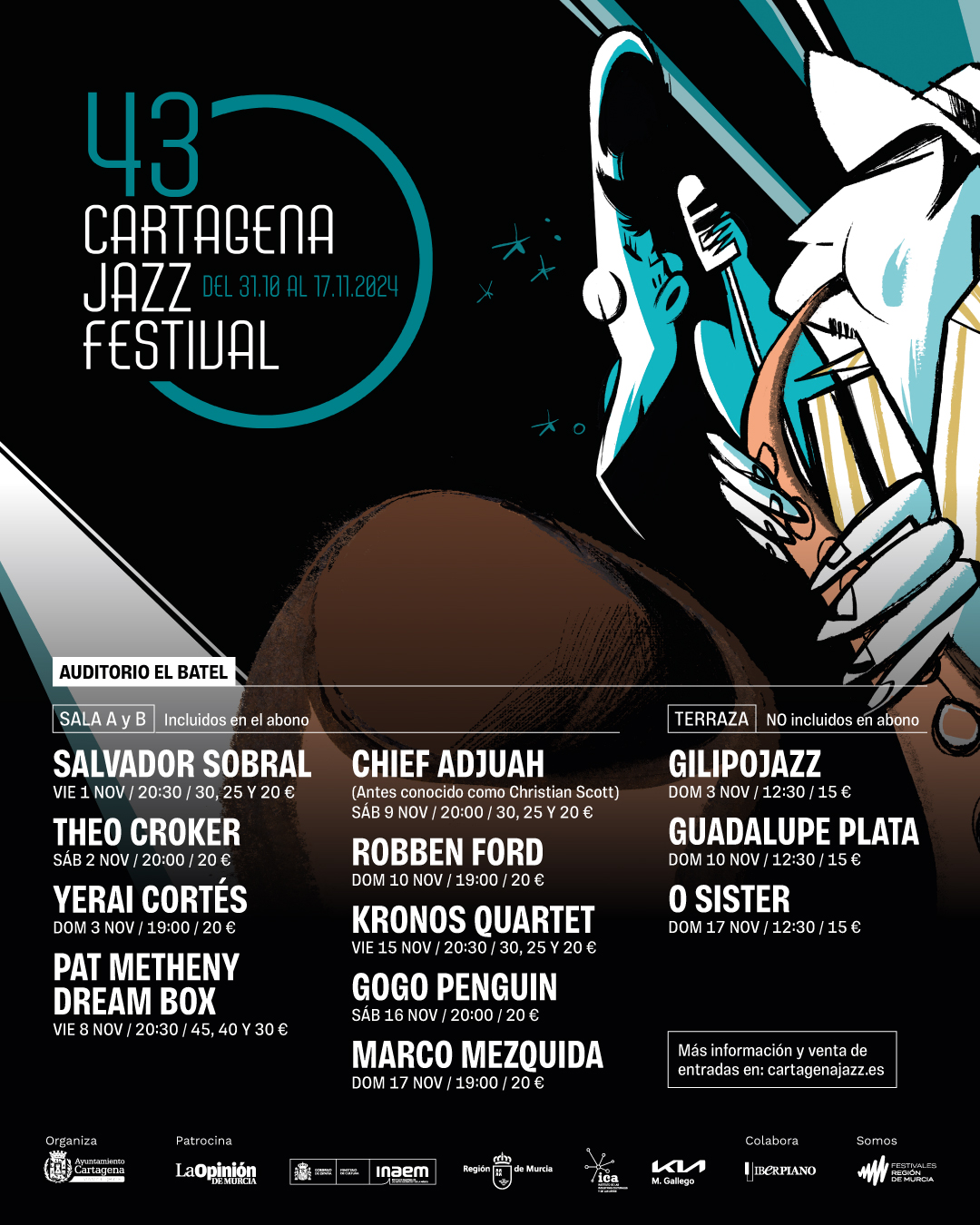 43 EDICIN CARTAGENA JAZZ FESTIVAL 