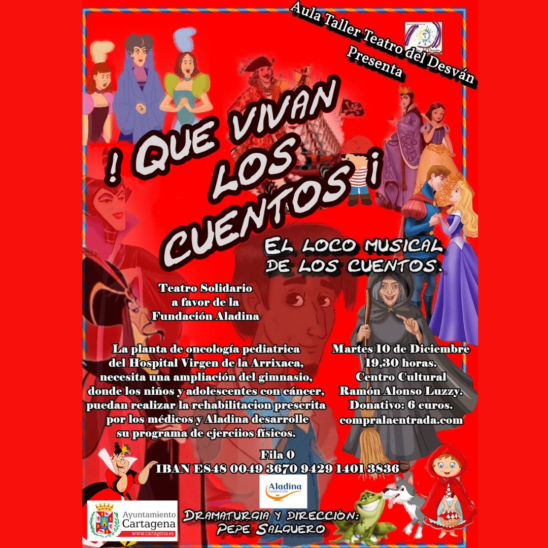 ESPECTCULO INFANTIL: Taller Teatro del Desvan en  'QUE VIVAN LOS CUENTOS'. CENTRO CULTURAL RAMN ALONSO LUZZY