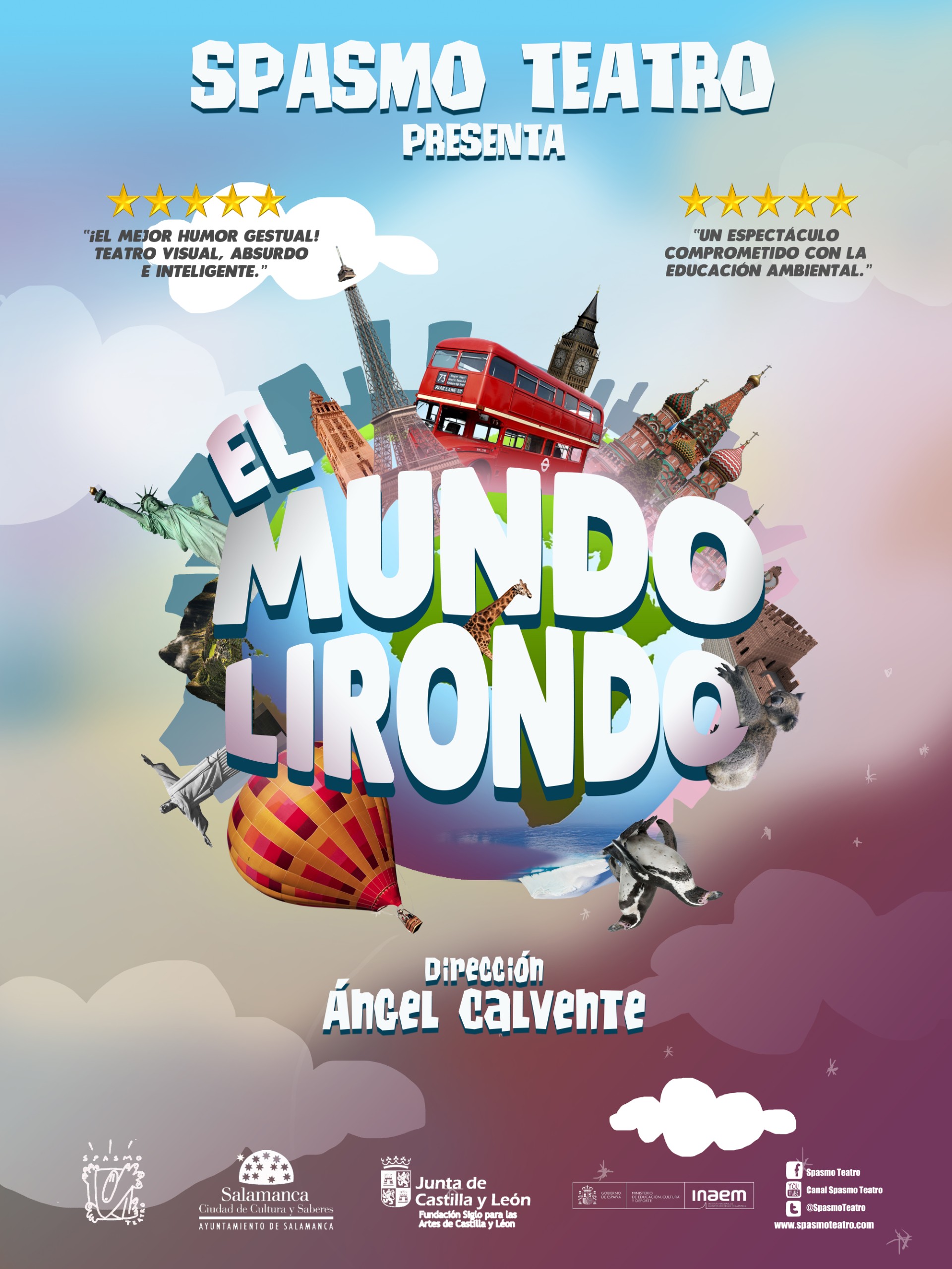 SPASMOS TEATRO presenta 'El Mundo Lirondo'. Centro Cultural Luzzy