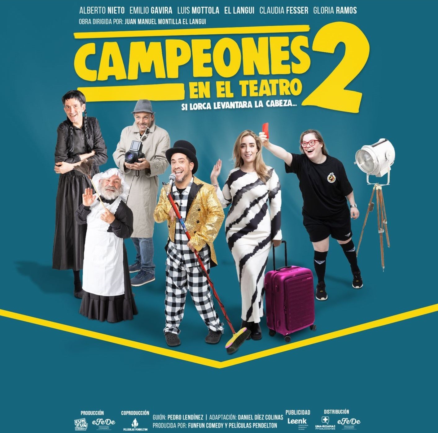 TEATRO CIRCO APOLO EL ALGAR: 'CAMPEONES 2 SI LORCA LEVANTARA LA CABEZA'.
