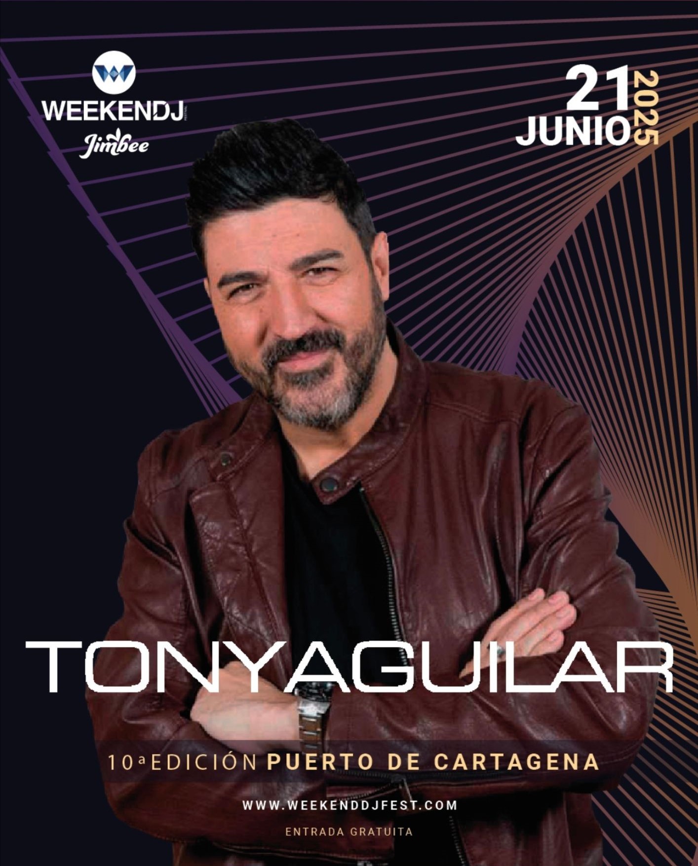 WEEKEND DJ FESTIVAL JIMBEE .Puerto de Cartagena