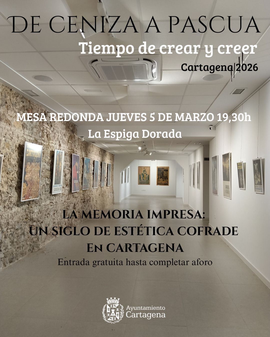 MESA REDONDA. LA MEMORIA IMPRESA: UN SIGLO DE EST�TICA COFRADE EN CARTAGENA. La Espiga Dorada