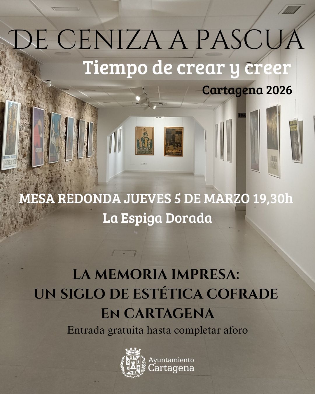 MESA REDONDA. LA MEMORIA IMPRESA: UN SIGLO DE EST�TICA COFRADE EN CARTAGENA. La Espiga Dorada