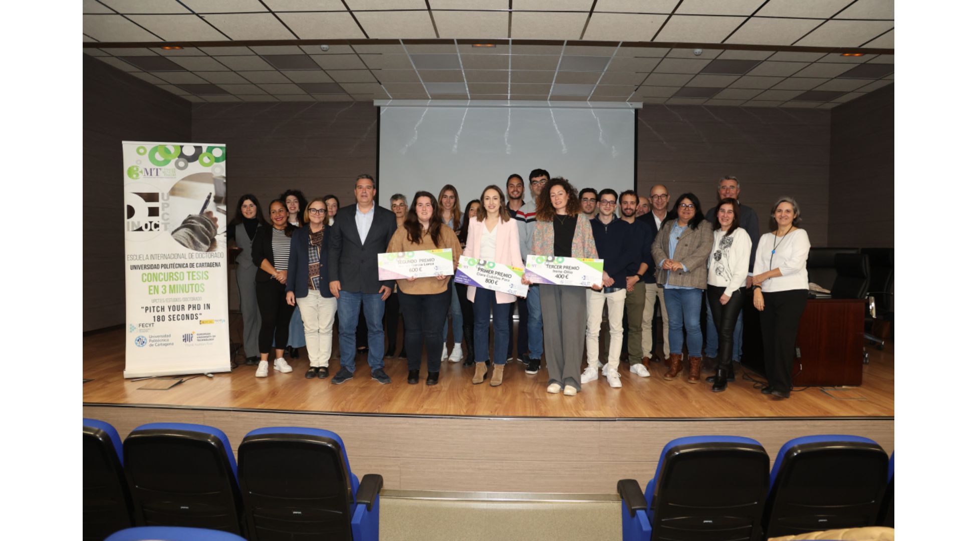 CARTAGENA PIENSA: CONCURSO DE TESIS EN 3 MINUTOS (T3M) GANADORES Y FINALISTAS