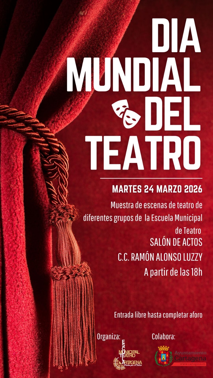 Muestra de la Escuela Municipal de Teatro en EL Luzzy