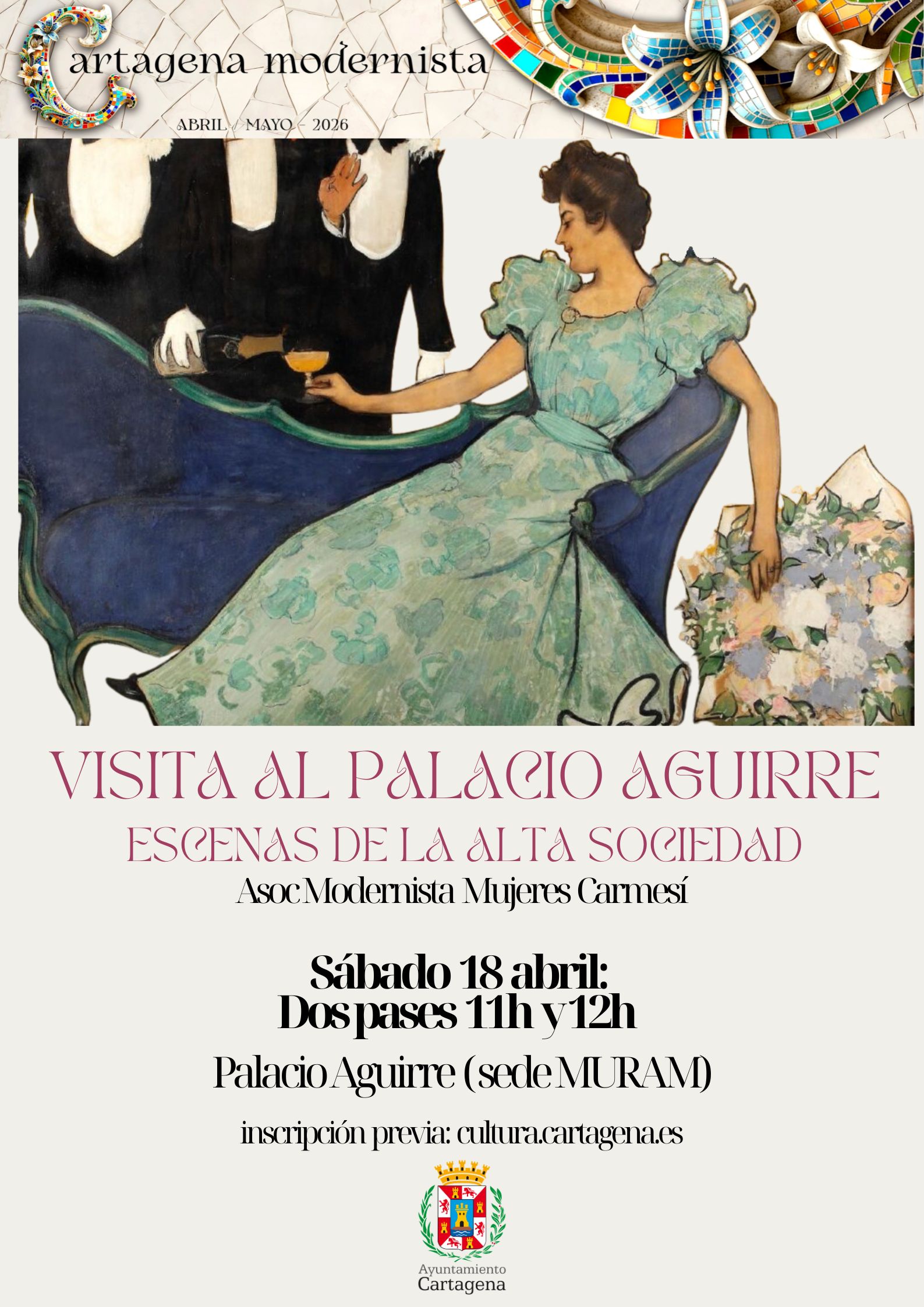 CARTAGENA MODERNISTA: Visita Teatralizada al Palacio Aguirre