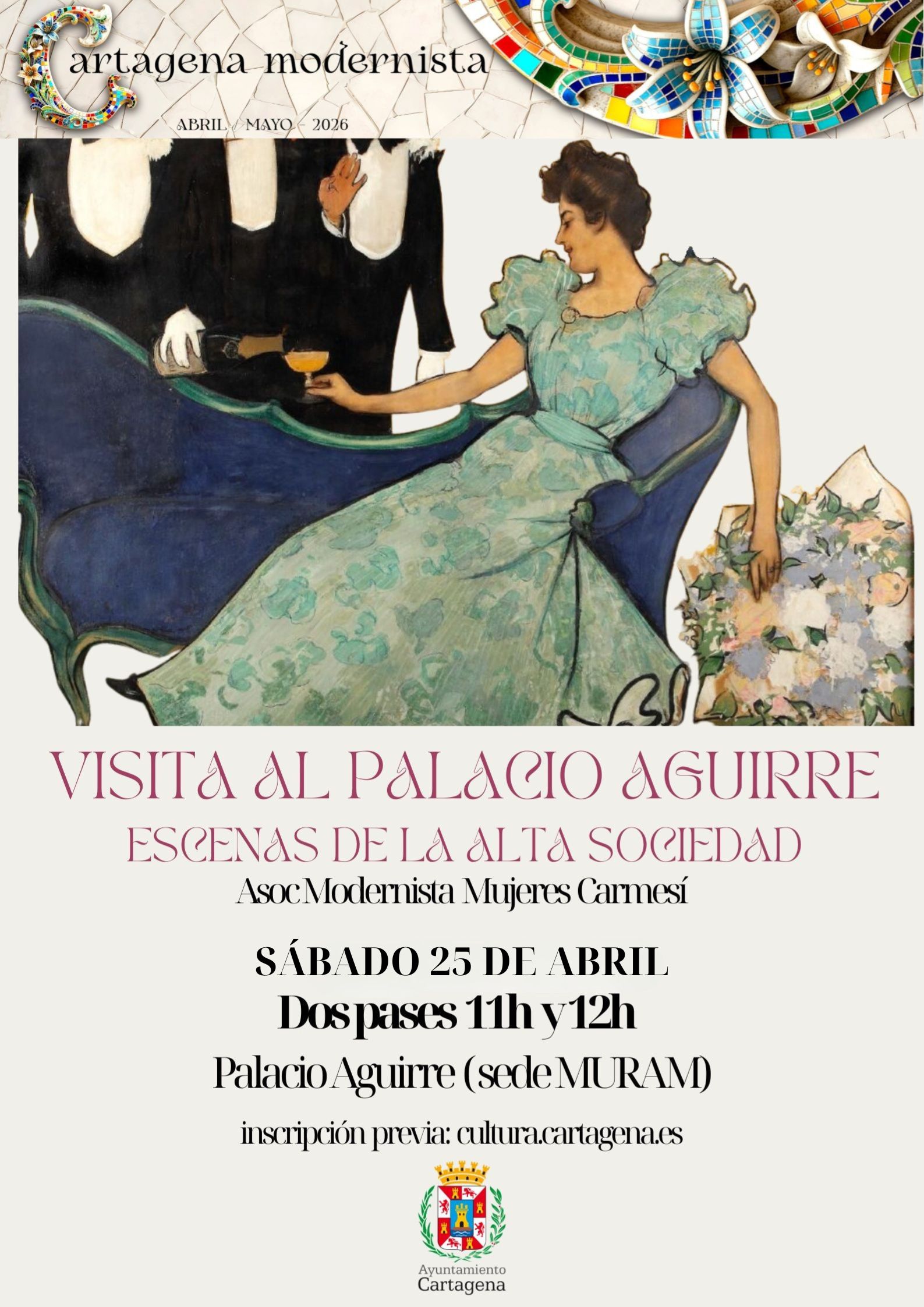 CARTAGENA MODERNISTA: Visita Teatralizada al Palacio Aguirre