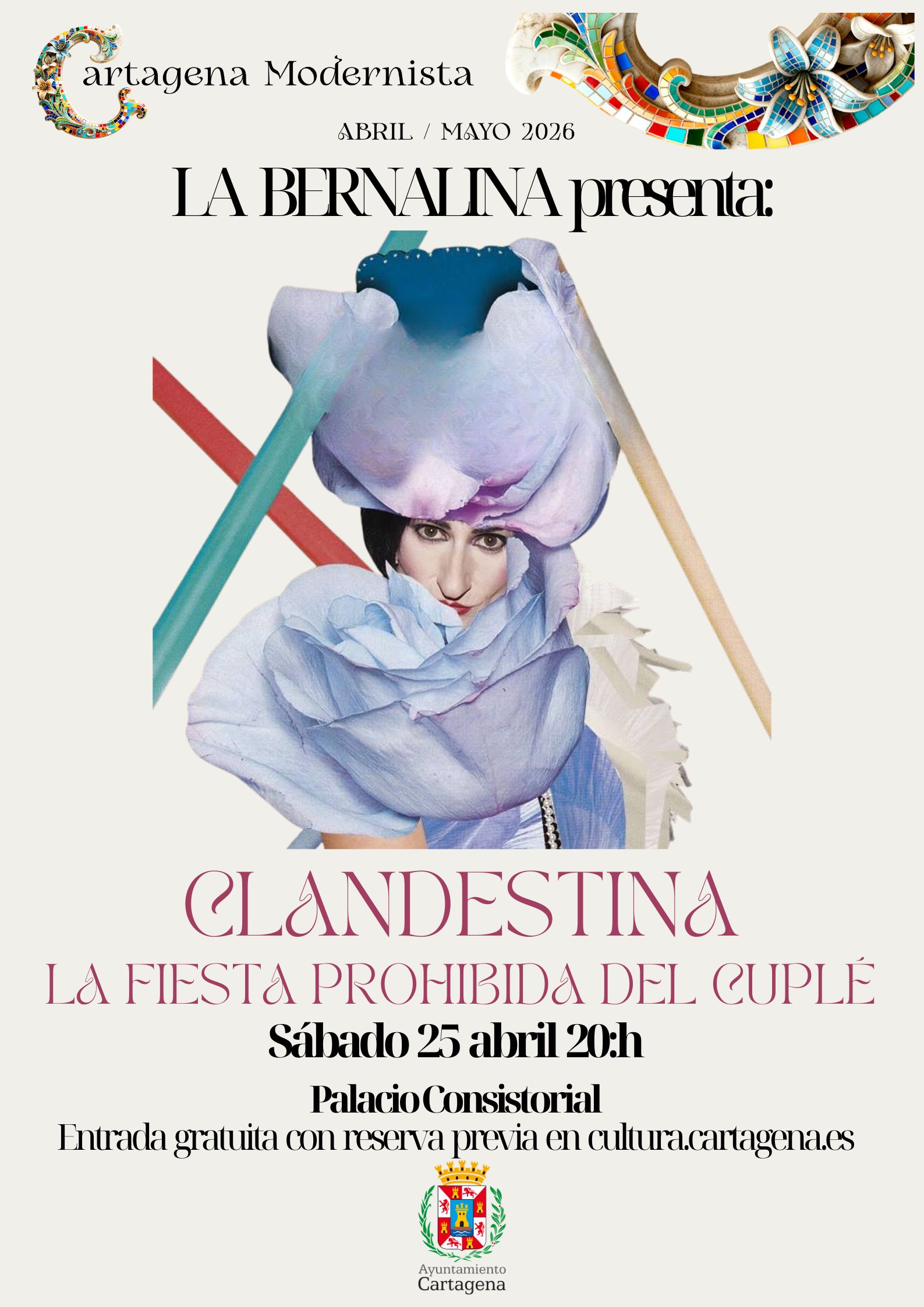 CARTAGENA MODERNISTA:`CLANDESTINA�La fiesta prohibida del cupl�