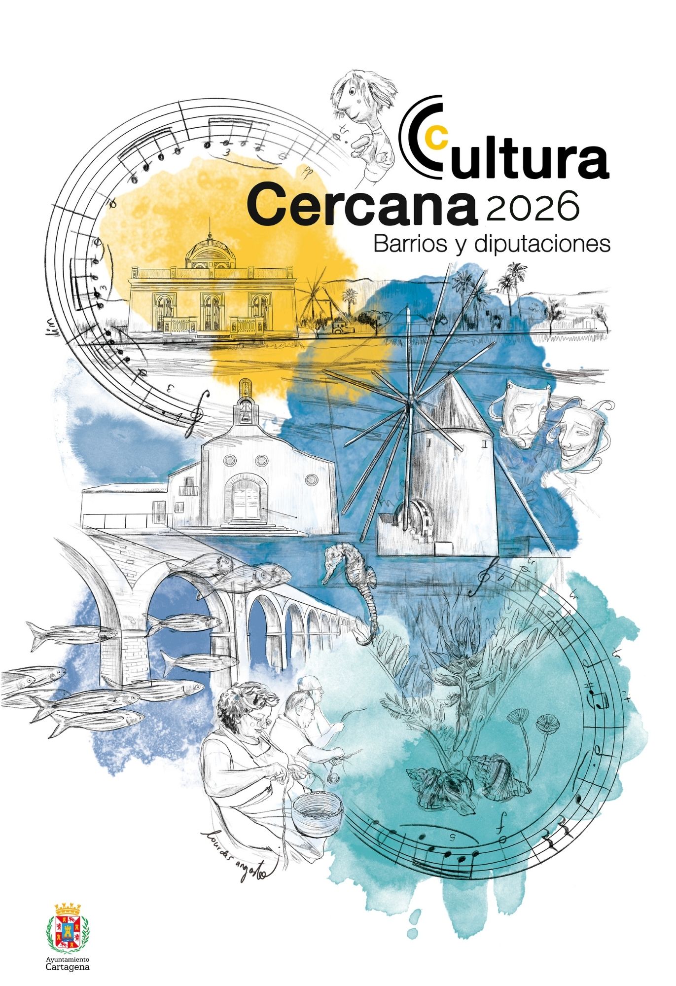 CULTURA CERCANA: PROYECTOS CULTURALES - BARRIOS Y DIPUTACIONES. MAYO 2026