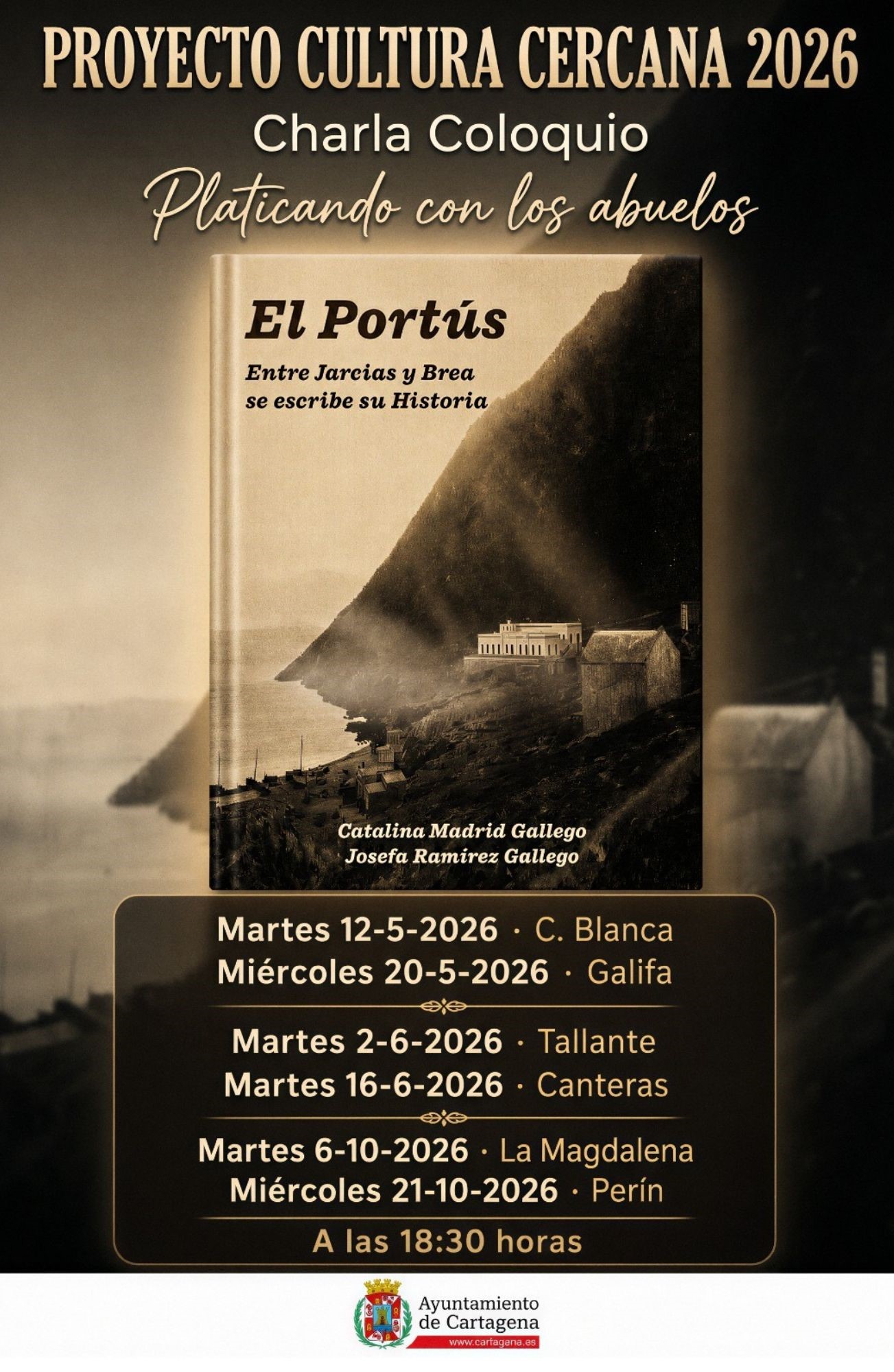 CULTURA CERCANA: PRESENTACI�N DEL LIBRO `EL PORT�S, ENTRE JARCIAS Y BREA. SE ESCRIBE SU HISTORIA�