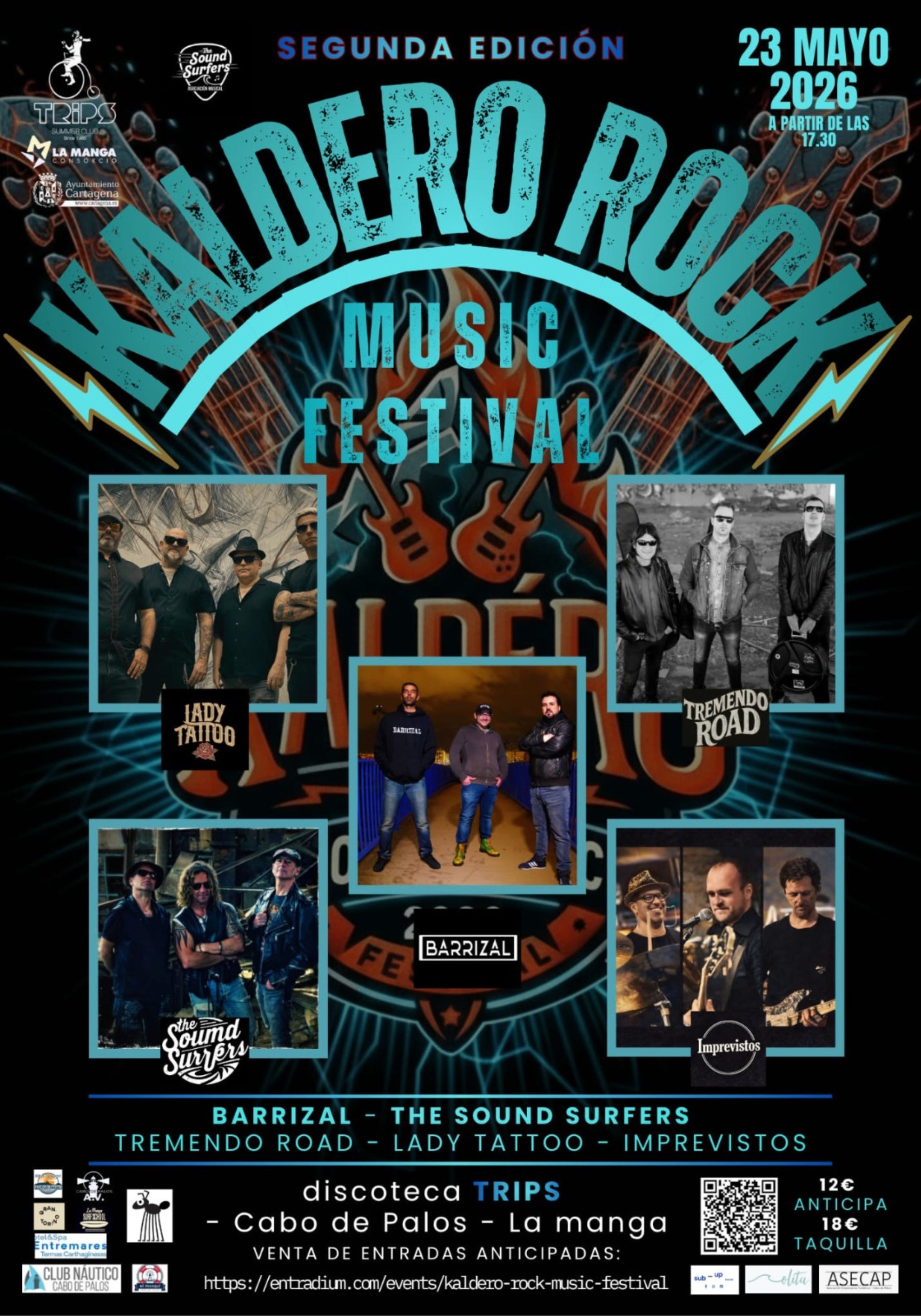 CULTURA CERCANA: KALDEROROCK FEST 2026. CABO PALOS