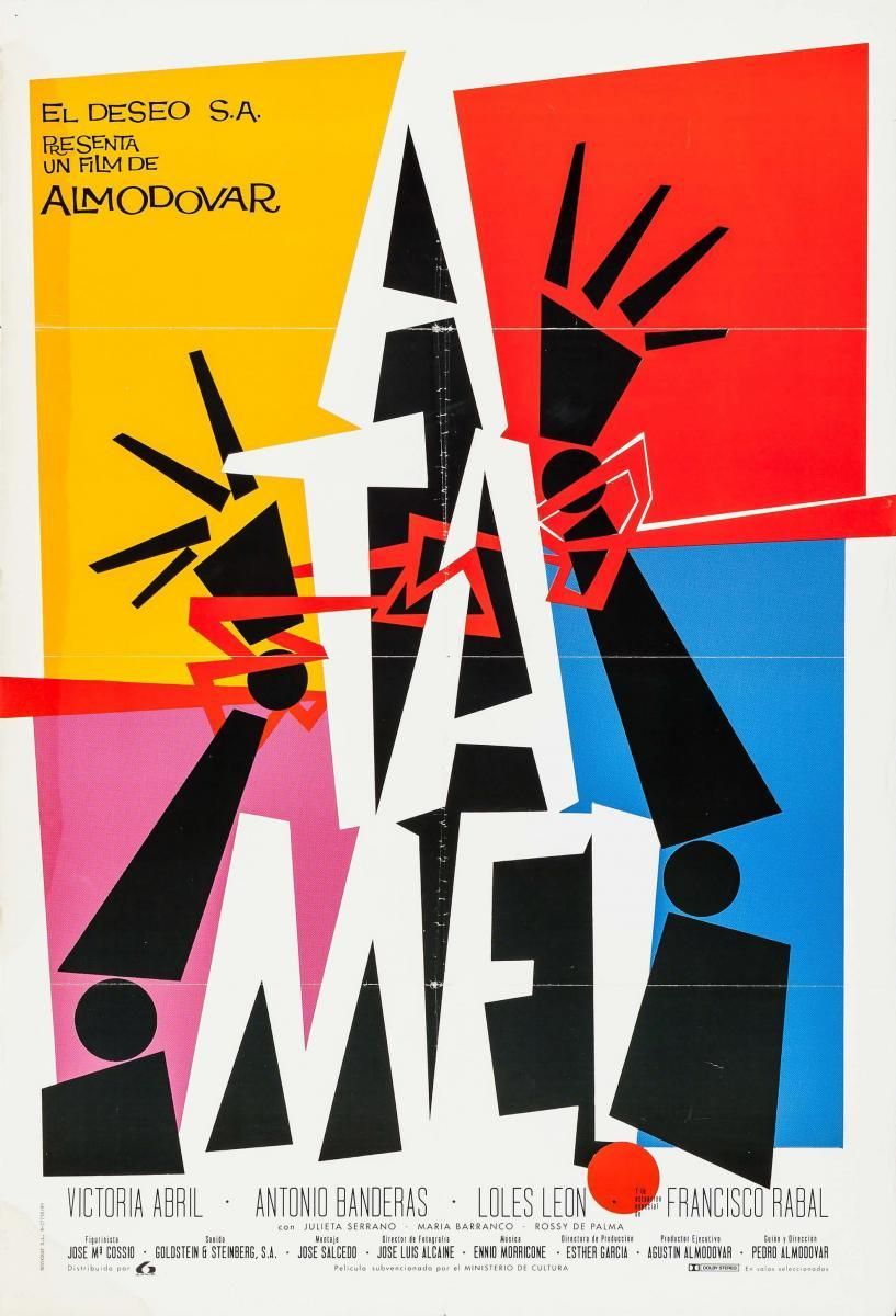 FILMOTECA REGIONAL: ��tame! (Pedro Almod�var, 1989) Espa�a