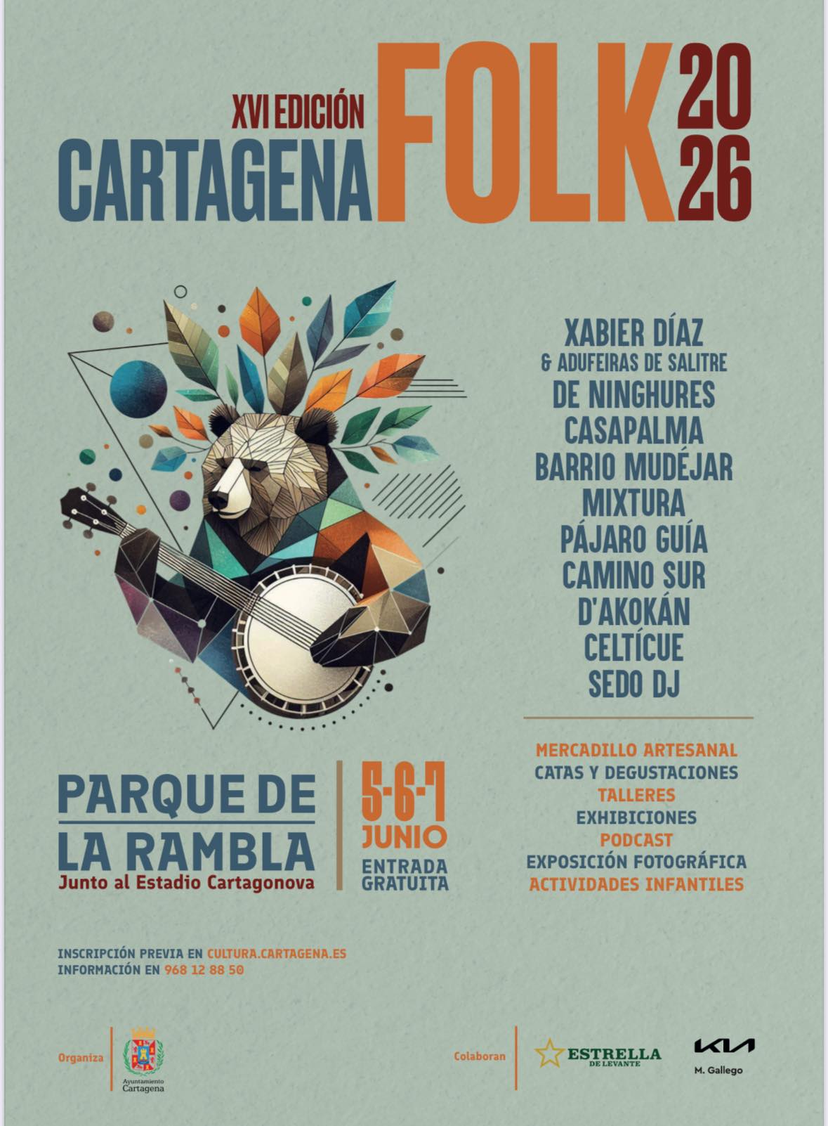 Festival Cartagena Folk 2026