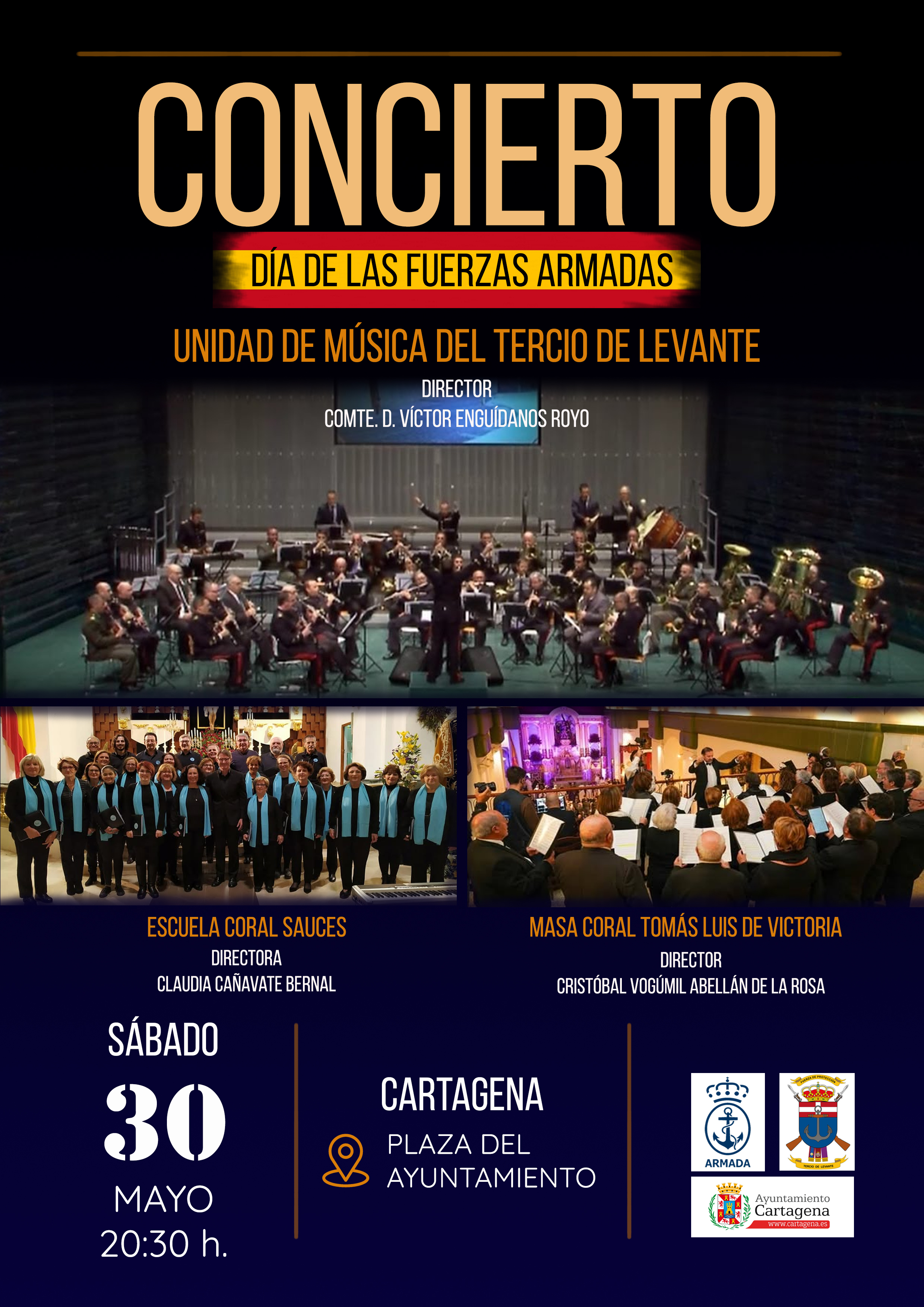 Concierto Unidad de M�sica del Tercio de Levante - D�a de las Fuerzas Armadas