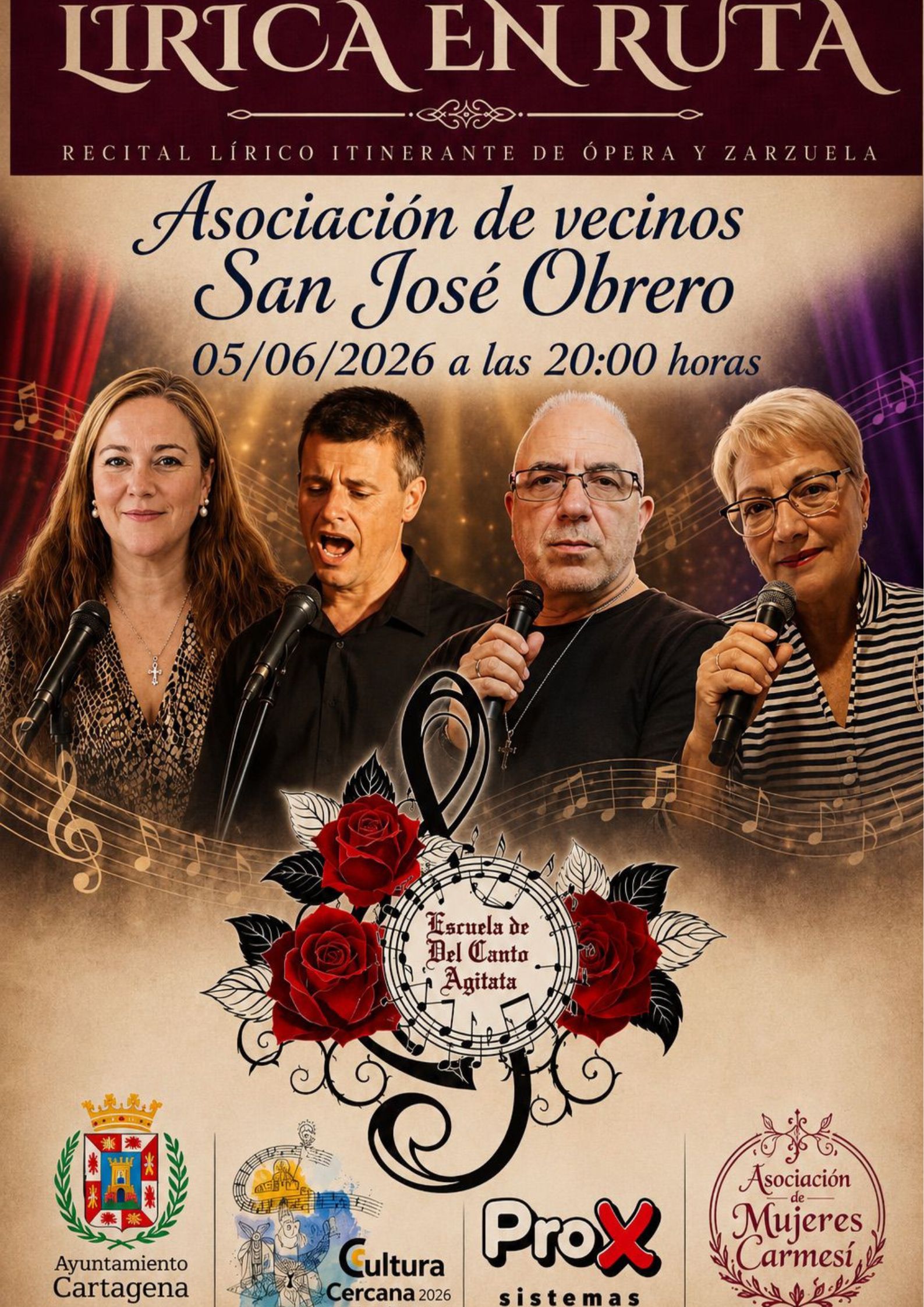 CULTURA CERCANA: L�RICA EN RUTA. SAN JOS� OBRERO