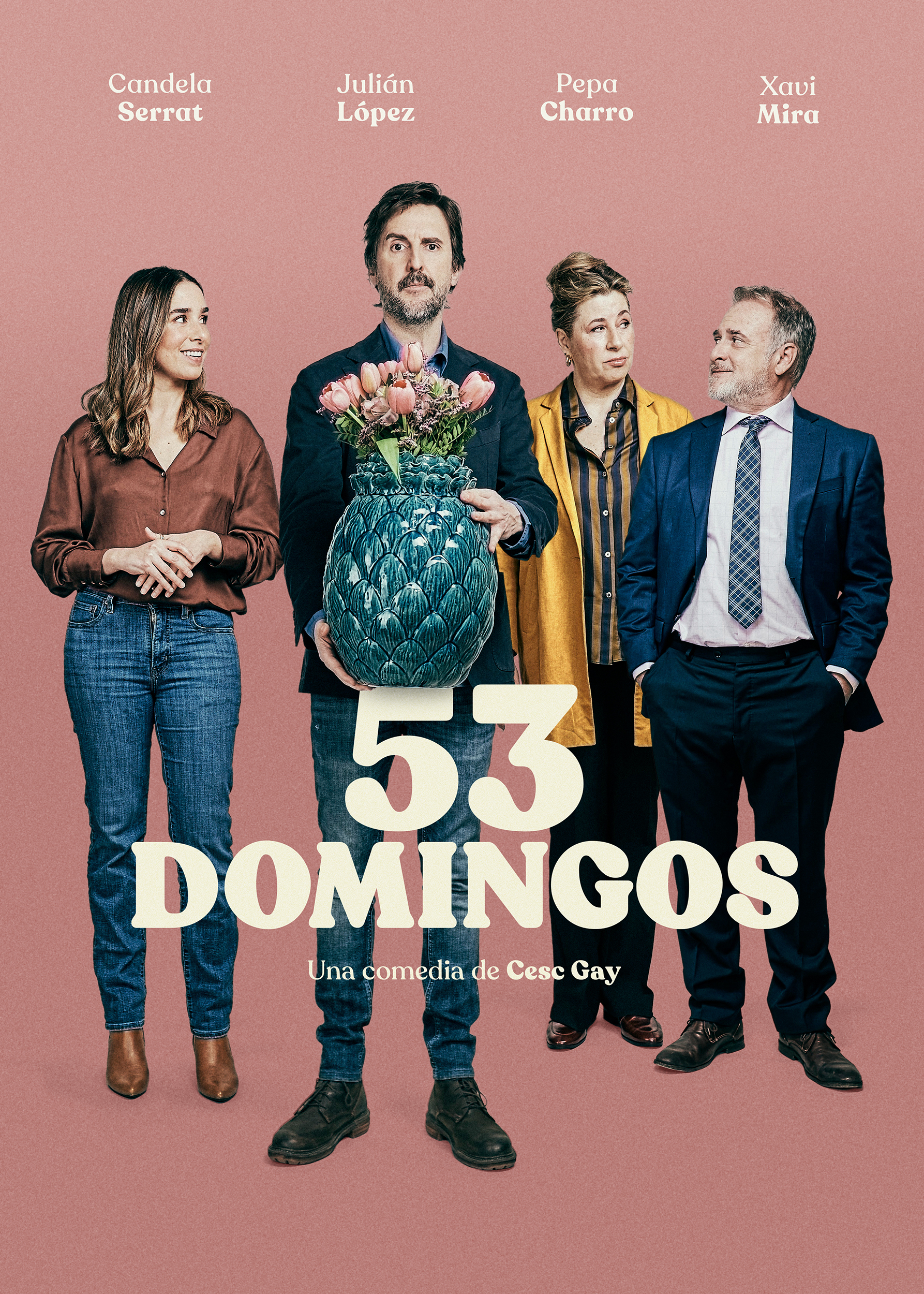 Juli�n L�pez, Pepa Charro, Xavi Mira y Candela Serrat presentan '53 Domingos'