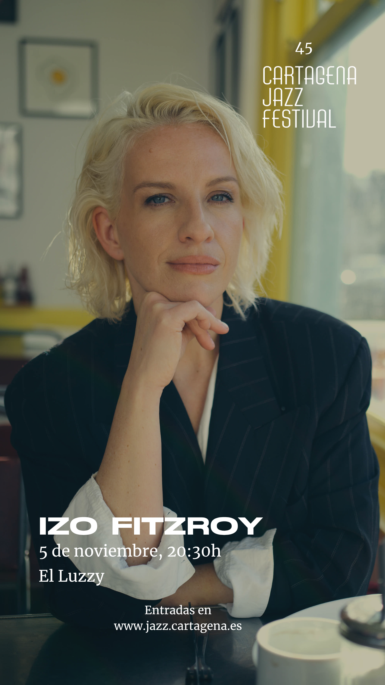 Izo Fitzroy actuar� en Cartagena Jazz Festival 2026