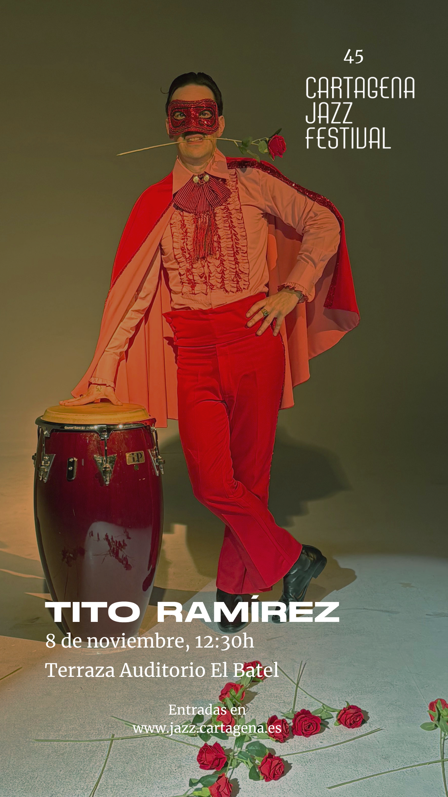 CARTAGENA JAZZ FESTIVAL: Tito Ram�rez en concierto. 