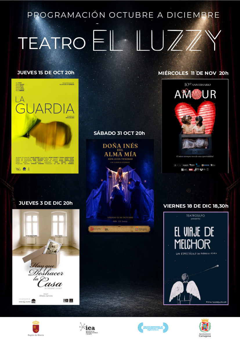 TEATRO CC LUZZY: Programaci�n Octubre a Diciembre de 2026