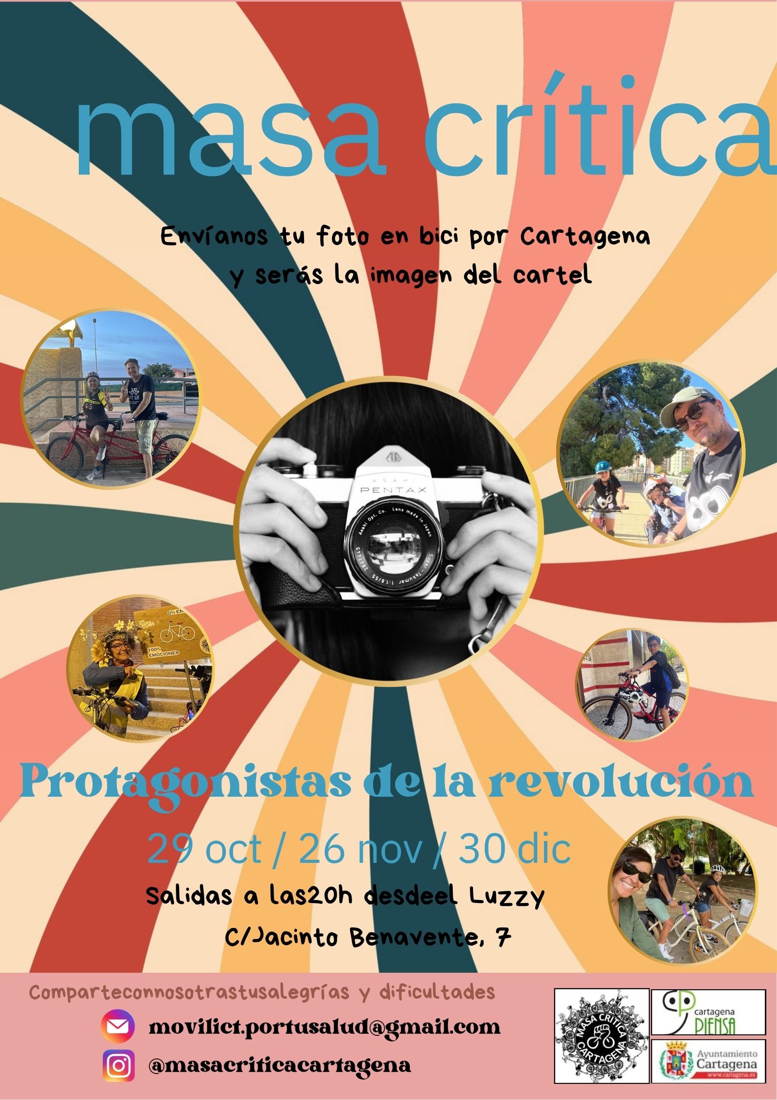 CARTAGENA PIENSA: SALIDAS EN BICI MASA CR�TICA