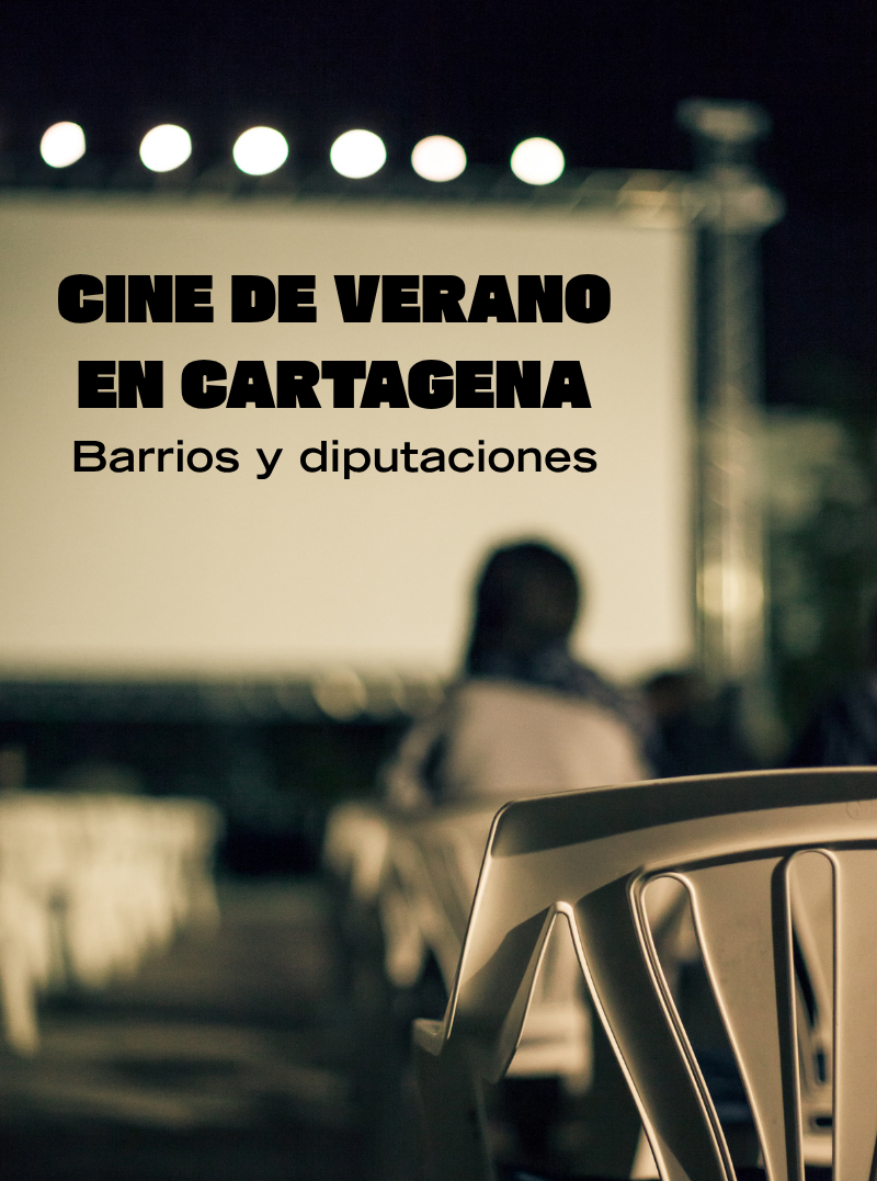 Cine de verano en barrios y diputaciones de Cartagena