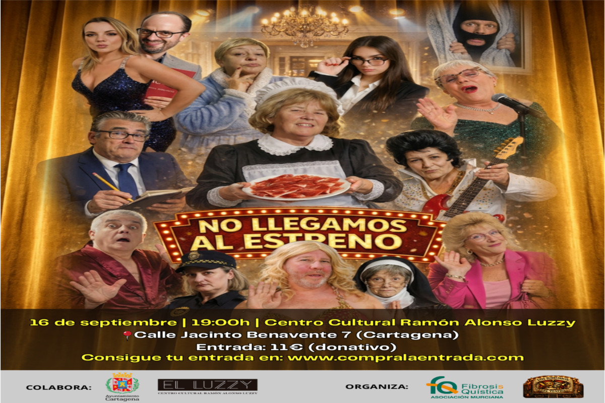 Teatro ben�fico:`No llegamos al estreno� CC Luzzy