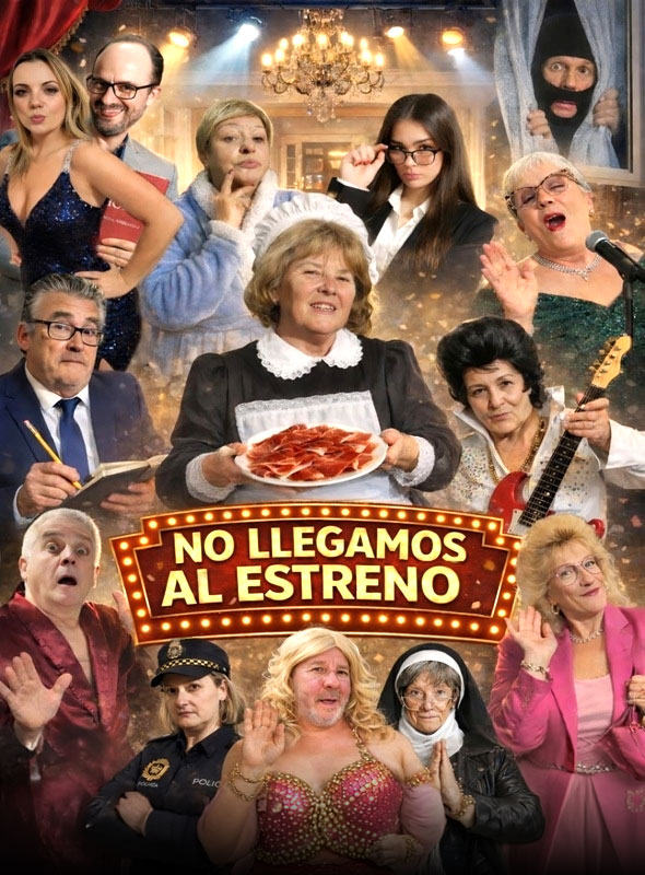Teatro ben�fico:`No llegamos al estreno� CC Luzzy