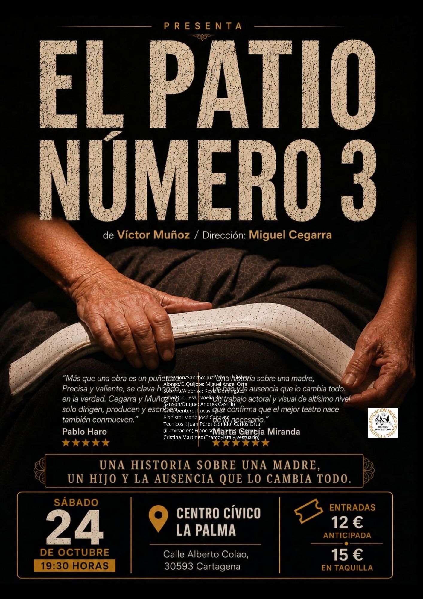 CULTURA CERCANA: OBRA TEATRAL `EL PATIO N�MERO 3� LA PALMA