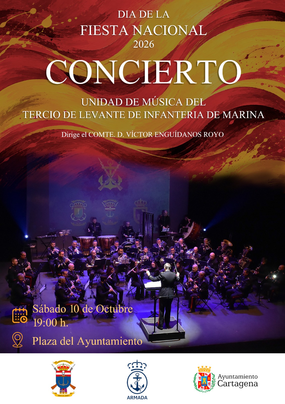 Concierto de la Unidad de M�sica del Tercio de Levante de Infanter�a de Marina