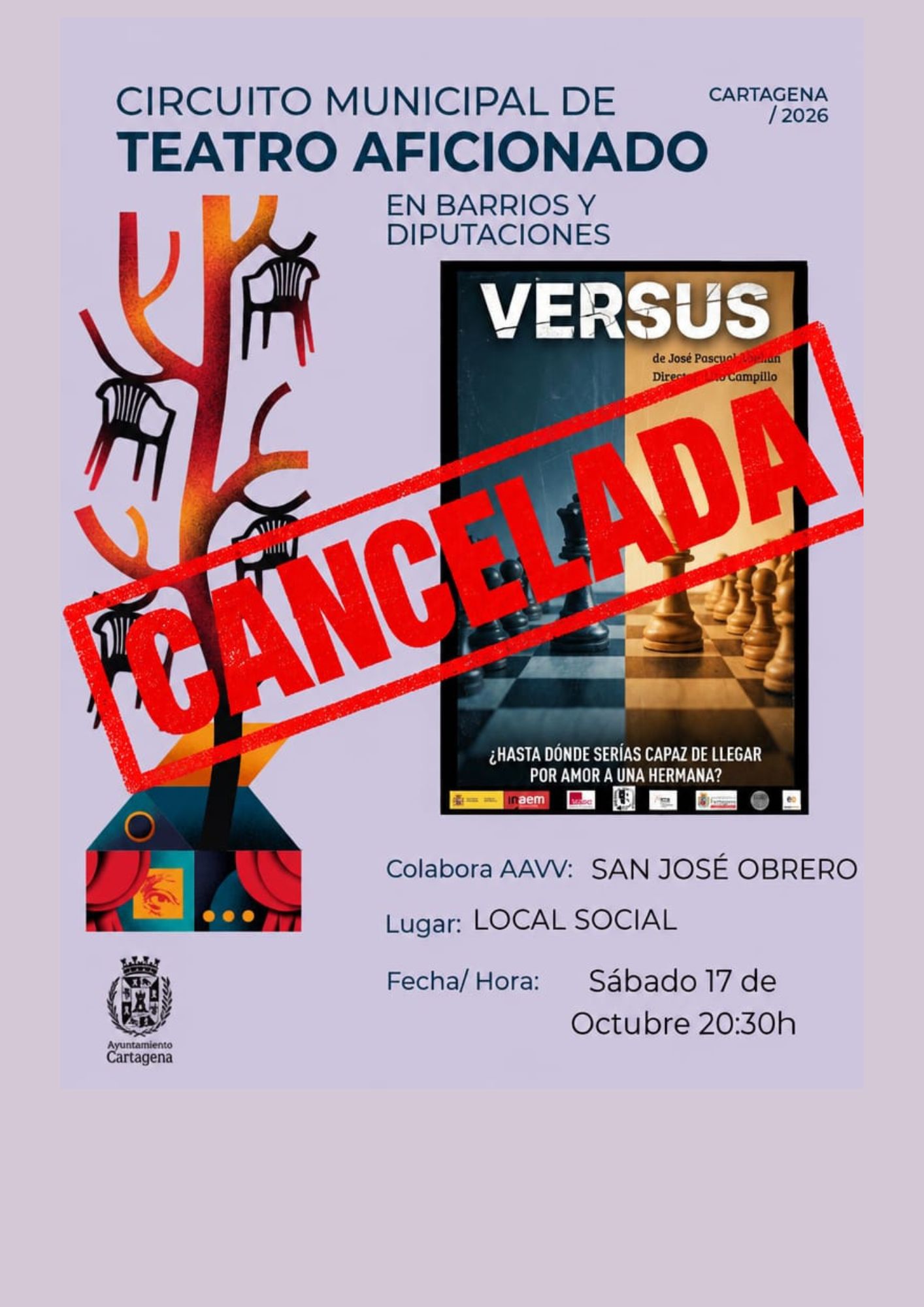 CIRCUITO MUNICIPAL DE TEATRO: `VERSUS� SAN JOS� OBRERO